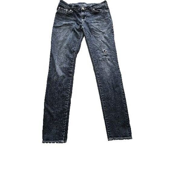 Buffalo Women's Felow Skinny Leg Jeans Low Rise Blue Denim 29 David Bitton - Picture 13 of 15